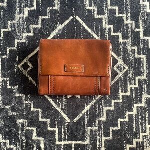 Fossil Brown Leather Wallet